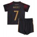 Cheap Germany Kai Havertz #7 Away Football Kit Children World Cup 2022 Short Sleeve (+ pants)